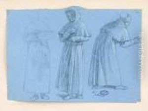 Figure Di Frati by Cesare Mariani