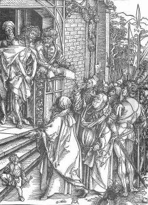The Large Passion, 04. Ecce Homo by Albrecht Durer