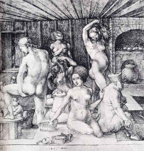 The Women's Bath by Albrecht Durer