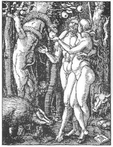 Small Passion, 01. The Fall by Albrecht Durer