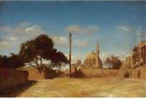 View Of Cairo by Prosper-Georges-Antoine Marilhat