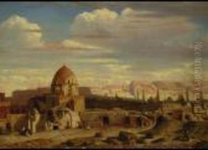 Ansicht Von Kairo by Prosper-Georges-Antoine Marilhat