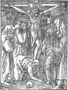Small Passion, 24. Christ on the Cross by Albrecht Durer