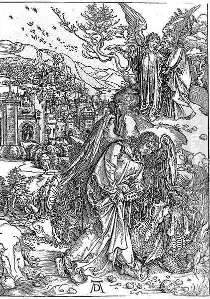 The Angel with the Key to the Pit - view 1