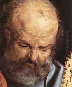 The Four Holy Men (detail 1) by Albrecht Durer