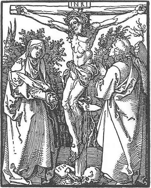 Christ on the Cross with the Virgin and St John - view 1