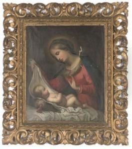 The Madonna And Child by Onorio Marinari