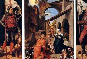 retable Paumgartner,munich by Albrecht Durer