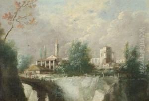 Paesaggio Sul Brenta by Antonio Maria Marini