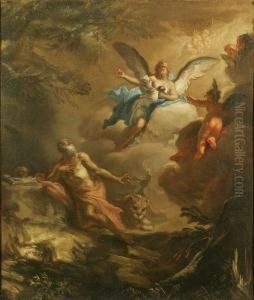 San Girolamo E Angeli, Maria Maddalena by Antonio Maria Marini