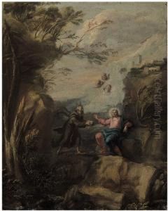 Tentazione Di Cristo by Antonio Maria Marini