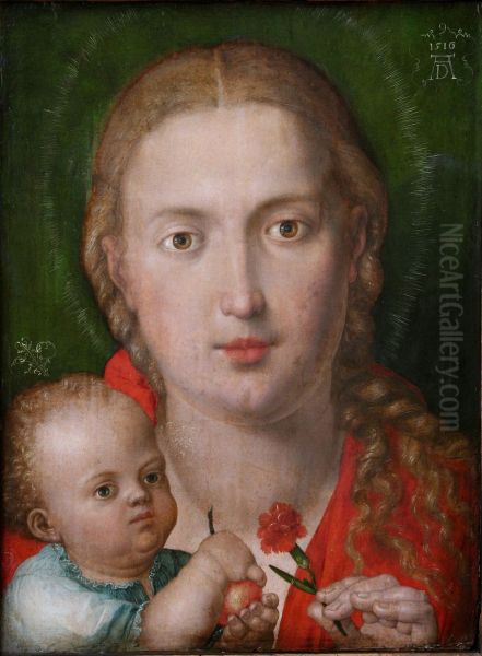 The Madonna of the Carnation - view 1