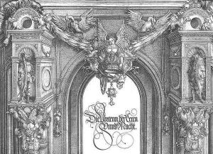 Triumphal Arch (detail 01) by Albrecht Durer