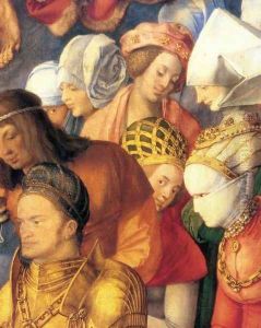 The Adoration of the Trinity (detail 4)