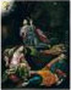 The Agony In The Garden by Mariotti, Giovanni Battista