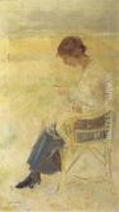 A Girl On The Beach