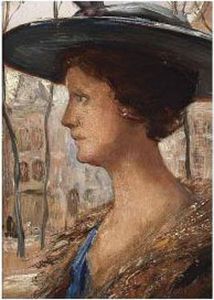 Portrait Of An Elegant Lady