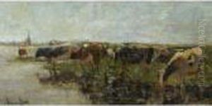 Watering Cows by Willem Maris