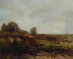 Cows In The Summer Sun by Willem Maris