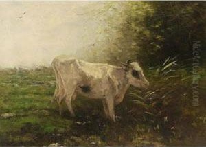 A Cow At Pasture by Willem Maris