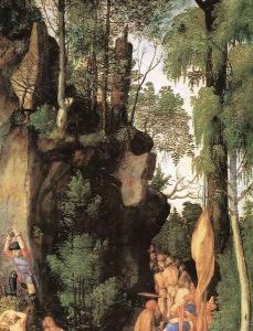 The Martyrdom of the Ten Thousand (detail 3) by Albrecht Durer