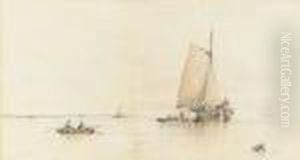 Unloading The Catch by Albert Ernest Markes