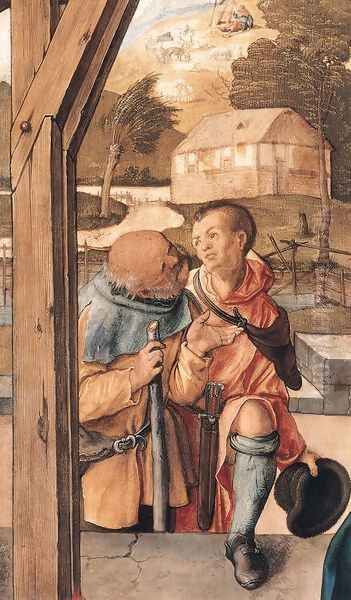 Paumgartner Altar (detail of central panel) - view 1