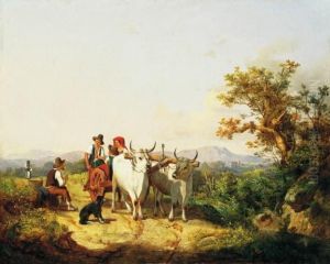 Italian Landscape by Andras Markos