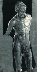 Self-Portrait in the Nude by Albrecht Durer