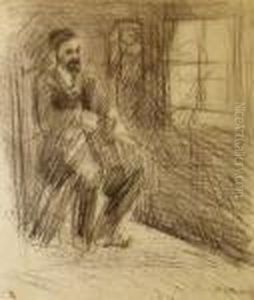 A Jewish Man In A Room by Artur Markowicz