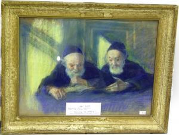 Tva Lasande Rabbiner. - view 1