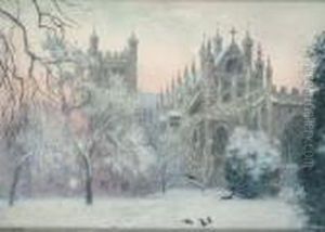 Exeter Cathedral by Claude Marks