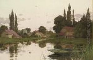 Evening: 'there Shall Be Peace At Eventide' by George Marks