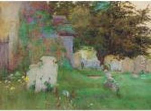 Flowers In The Graveyard by George Marks