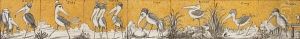 'charity', 'pride', 'virtue', 'hope', 'patience', 'mercy' And 'wisdom' by Henry Stacy Marks