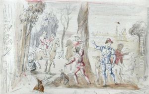 Historical Subjects And Birds by Henry Stacy Marks