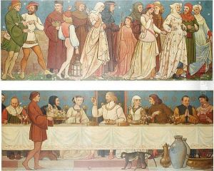 The Banquet; The Procession, A Pair The Banquet; The Procession, A Pair