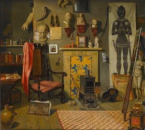 The Artist's Studio by Henry Stacy Marks