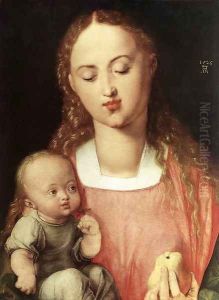 Madonna and Child with the Pear by Albrecht Durer