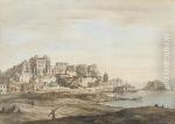 Borgo Di Chiaia, Naples, C.1767 - view 1