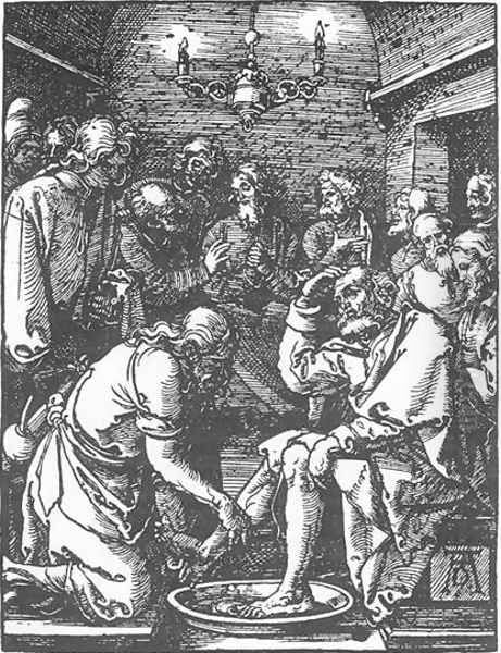 Small Passion 9. Christ Washing Peter's Feet - view 1