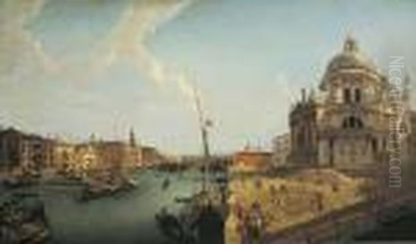 Vue Du Grand Canal Et De La Basilique Santa Maria Della
Salute - view 1