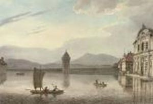 View Of Lucerne by William Marlow