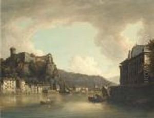 View Of The Chateau Of Pierre Encise, Lyon