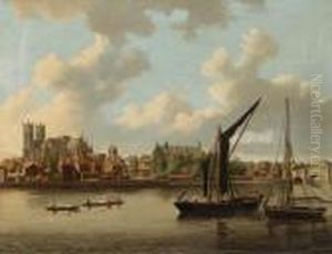 View Of Westminster From The River Thames