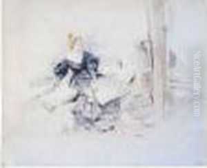 Elegante A L'atelier, Paris by Ludwig, Ludek Marold