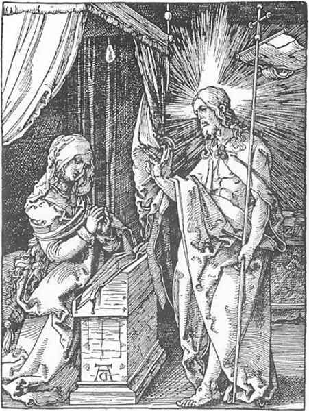 Small Passion 30. Christ Appears to His Mother - view 1