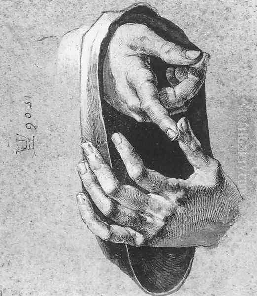 Study of Hands - view 1