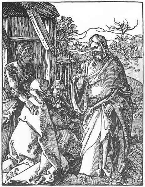 Small Passion 5. Christ Taking Leave of His Mother - view 1