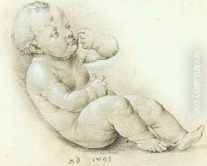 Study of the Christ Child by Albrecht Durer